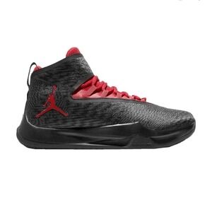 Jordan Fly Unlimited Anthracite Gym Red Basketball‎ High Top Sneakers 7.5 Shoe